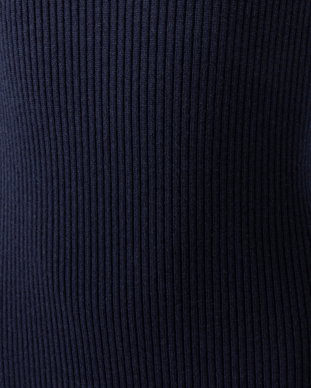 Knit Trimmed Turtleneck Jumper